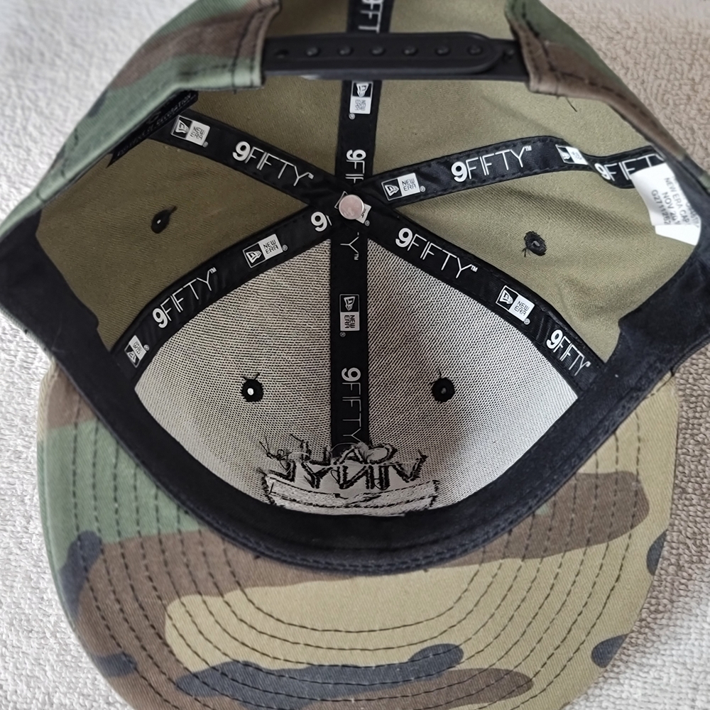New Era CAMO Snapback NBW FAST SHIPPER - Picture 5 of 7